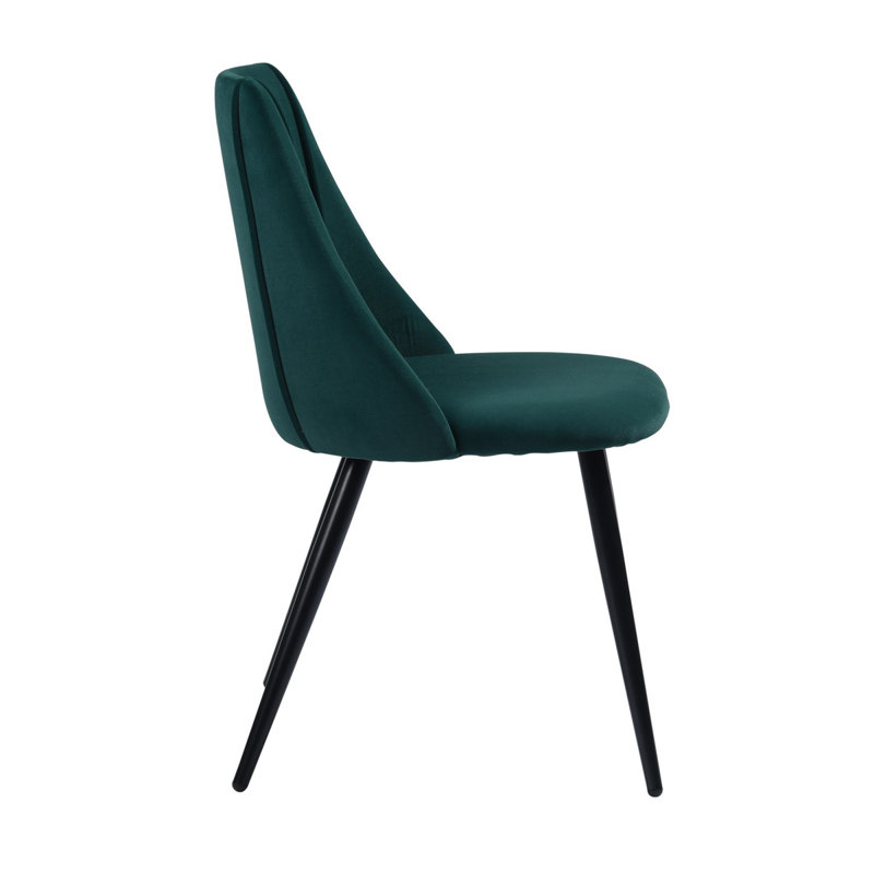Hykkon Tyrell Velvet Side Chair & Reviews Wayfair.co.uk